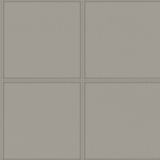 Gray stitched leather texture background.