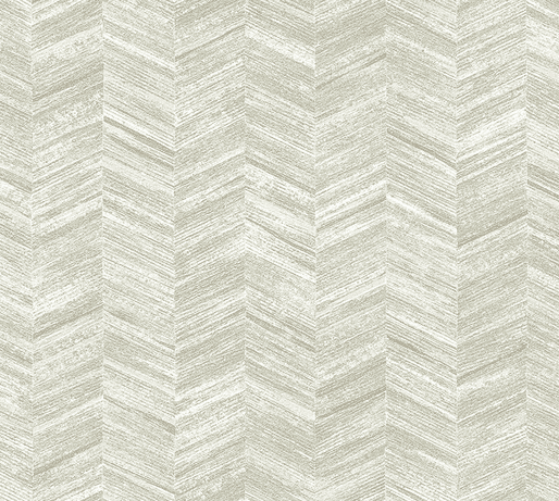 Light gray herringbone textured wallpaper.