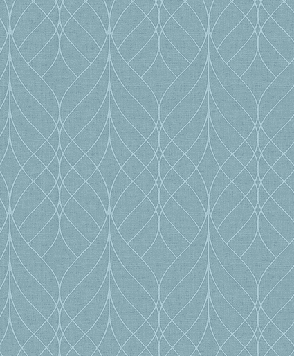 Blue teal textured leaf pattern wallpaper.