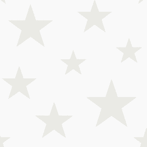 Light grey stars on white background.