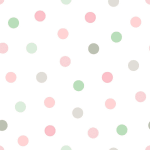 Pastel polka dot seamless pattern.