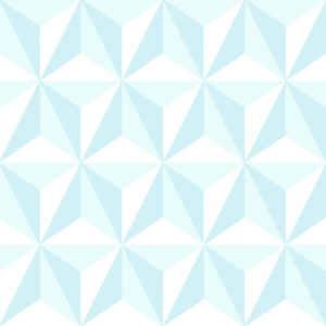 Light blue geometric triangle pattern.