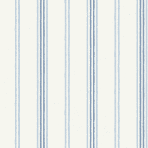 Blue and white striped fabric texture.