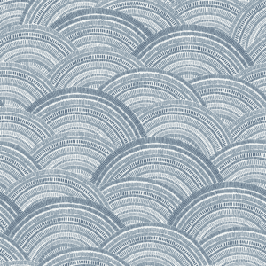 Abstract blue wave pattern design.