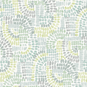 Abstract green and grey pebble pattern.