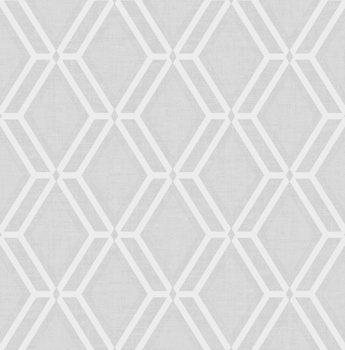 Grey geometric diamond pattern wallpaper.