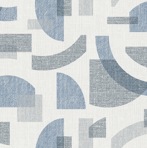 Abstract blue and gray geometric pattern.