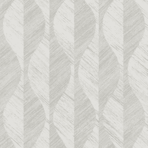 Grey textured leaf wallpaper pattern.