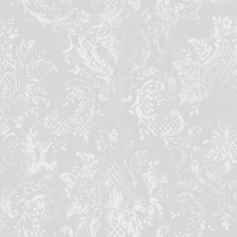 Grey damask floral wallpaper pattern.