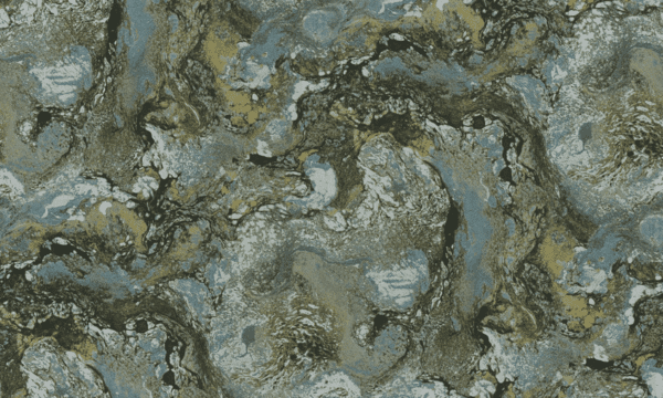 Abstract marble texture, green and blue.