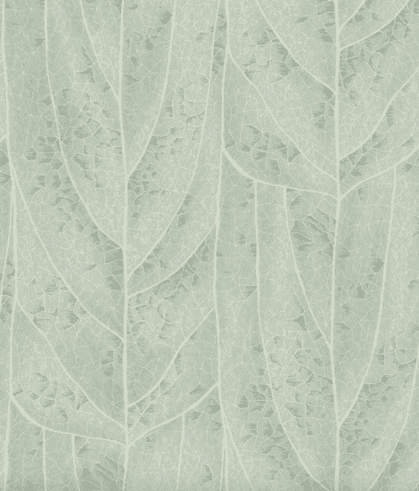 Seamless sage green leaf vein pattern.