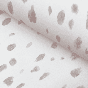 Pink blush abstract spots fabric.