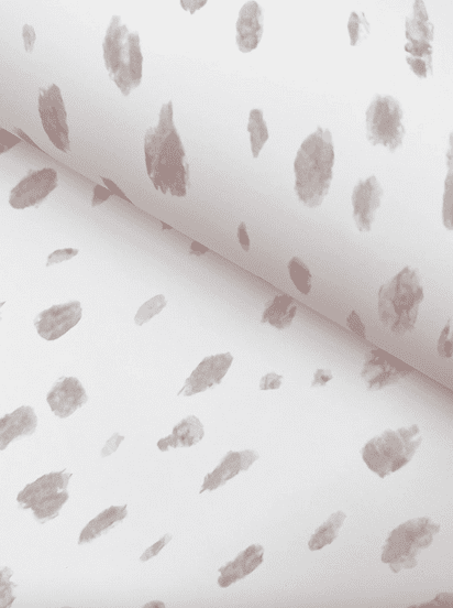 Pink blush abstract spots fabric.