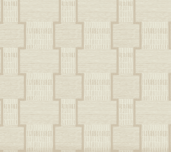 Beige woven textured geometric pattern.