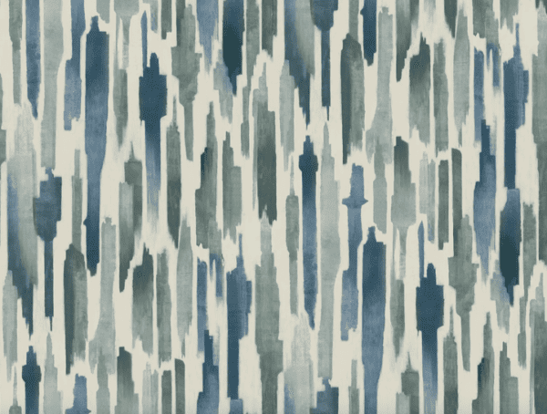 Abstract blue and gray brushstrokes.