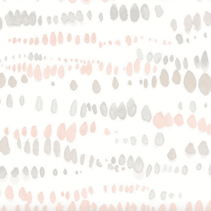 Pink and grey watercolor dot pattern.