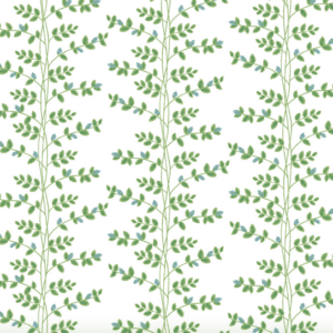 Floral vine pattern wallpaper design.