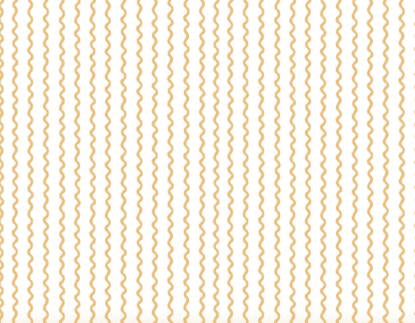 Here's an alt tag for the image: Wavy lines pattern, beige on white.