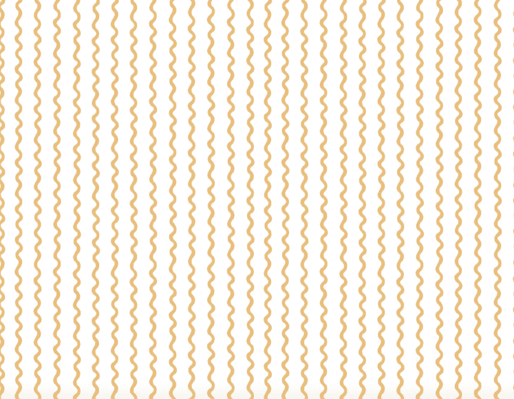 Here's an alt tag for the image: Wavy lines pattern, beige on white.