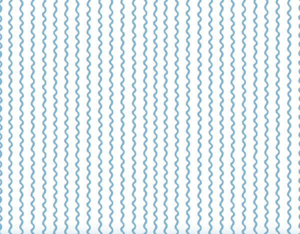 Blue wavy lines on white background.