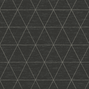 Dark gray geometric triangle pattern.