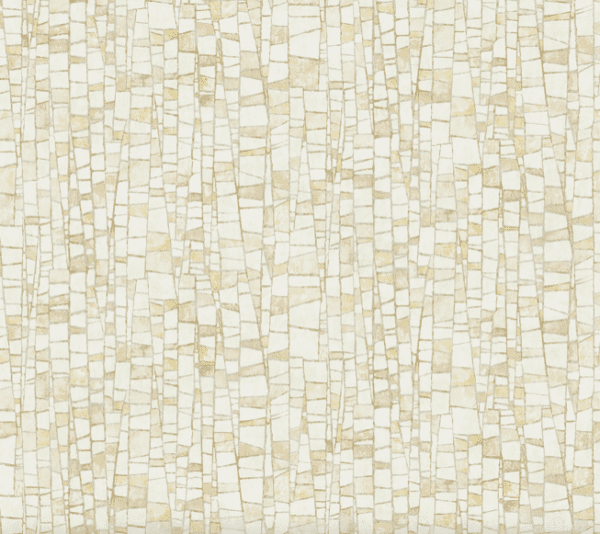 Beige and white mosaic tile texture.