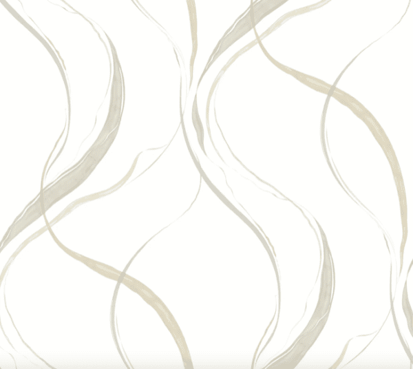 Abstract beige wavy lines pattern.