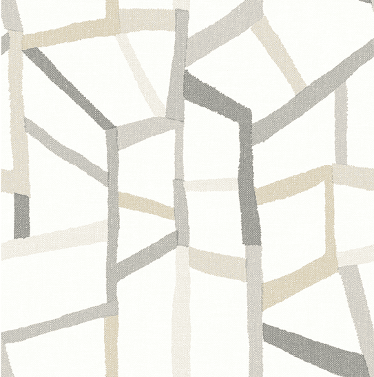 Abstract gray and beige geometric pattern.