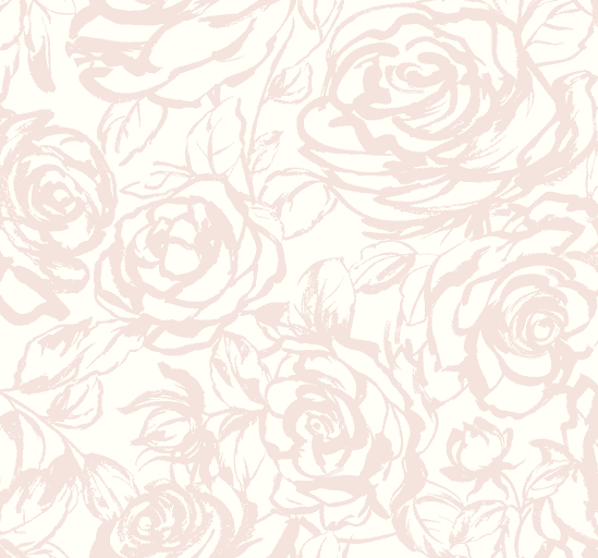 Pink rose floral pattern background.