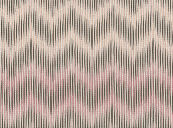 Beige and pink wavy fabric texture.