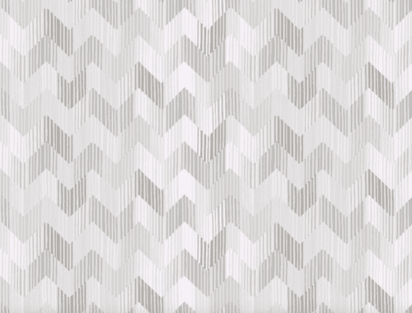 Gray and white chevron pattern.