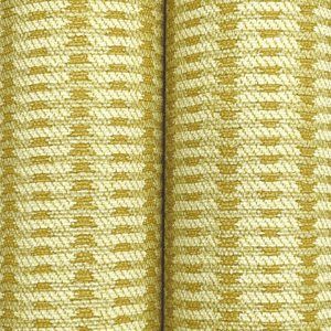 Gold and cream textured fabric.