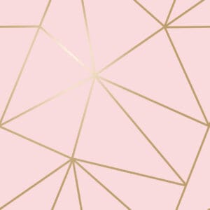 Metallic Geo Triangles