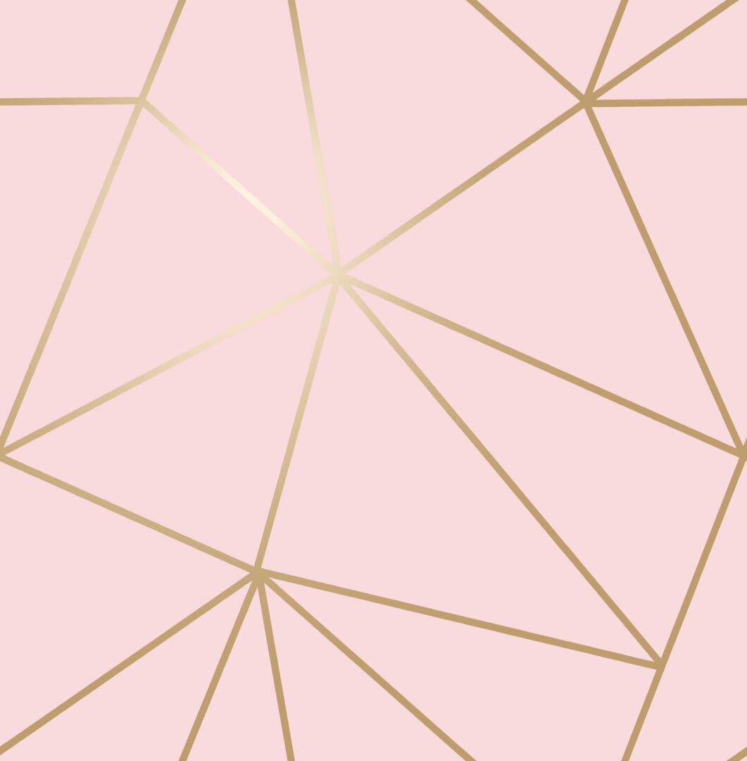 Metallic Geo Triangles