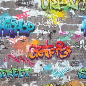 Graffiti Wall Street Style